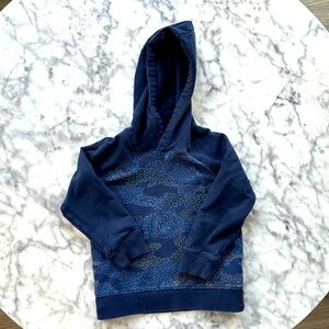 Carters toddler boy sweatshirt in navy blue